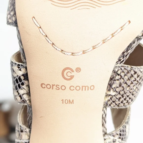 Corso Como leather heeled sandals - Picture 14 of 16